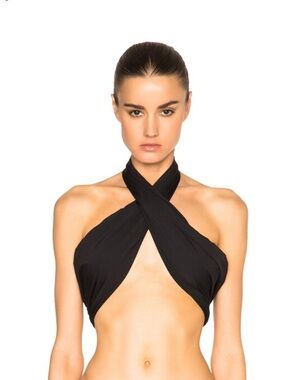 FELLA Halter Criss Cross Strapless Wrap Bikini Swim Top Dylan